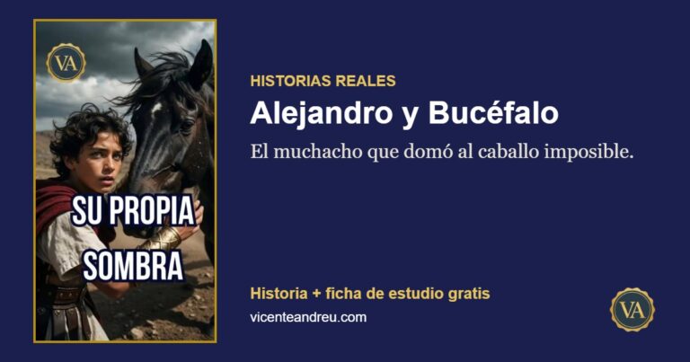 Alejandro y Bucéfalo: El muchacho que domó al caballo imposible.