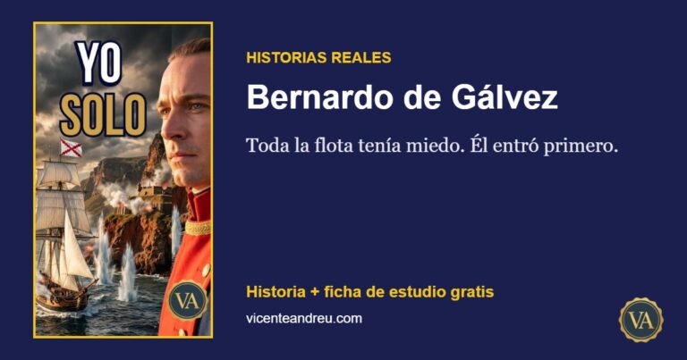 Bernardo de Gálvez: Toda la flota tenía miedo. Él entró primero.