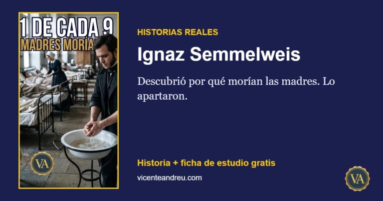 Ignaz Semmelweis: Descubrió por qué morían las madres. Lo apartaron.