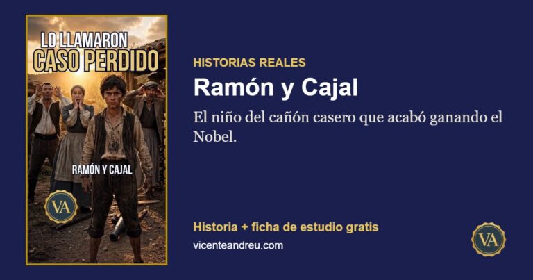 Ramón y Cajal: El niño del cañón casero que acabó ganando el Nobel.
